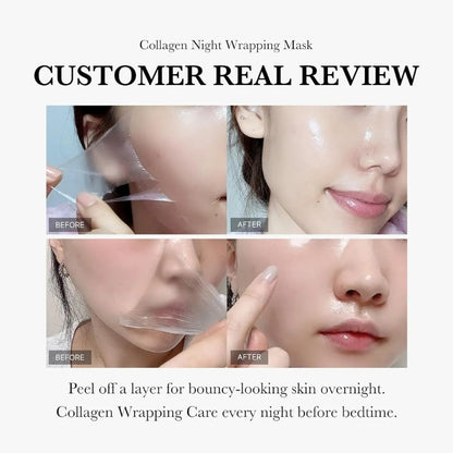 Collagen Night Wrapping Peel Off Mask Pack of 2