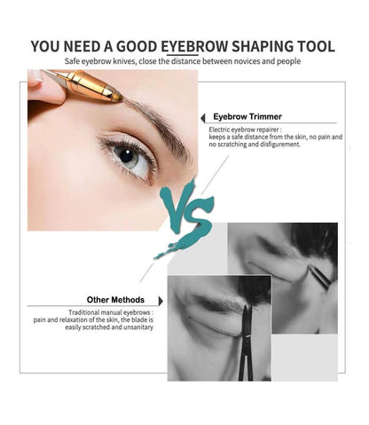 Flawless Eyebrow Trimmer for Women